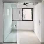 Temper Glass Slide Door